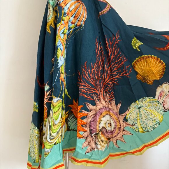 Alamais Dorian Marine Life Jellyfish Pattern Sun Dress - Picture 6 of 14